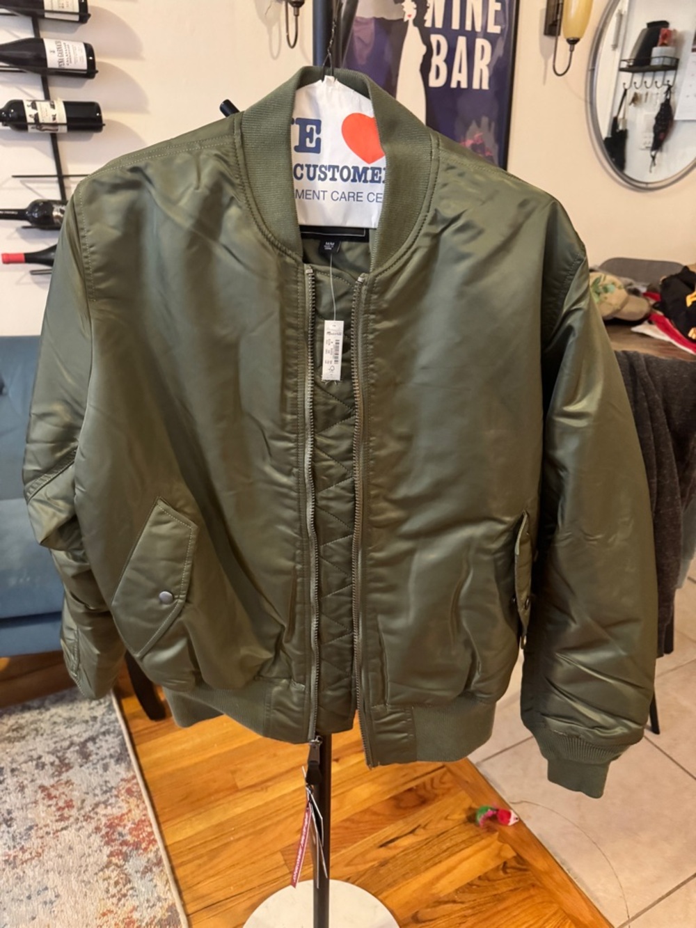 Alpha Industries x Madewell Bomber Jacket